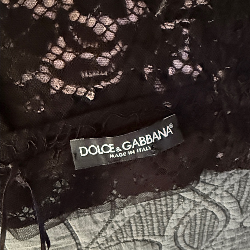 Dolce & Gabbana Black Lace dress